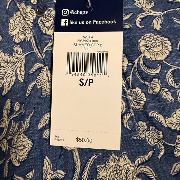 Chaps boho laces vneck - Picture 3 of 6